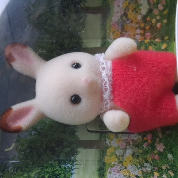 Calico Critters Chocolate Rabbit Baby - Picture 2 of 3